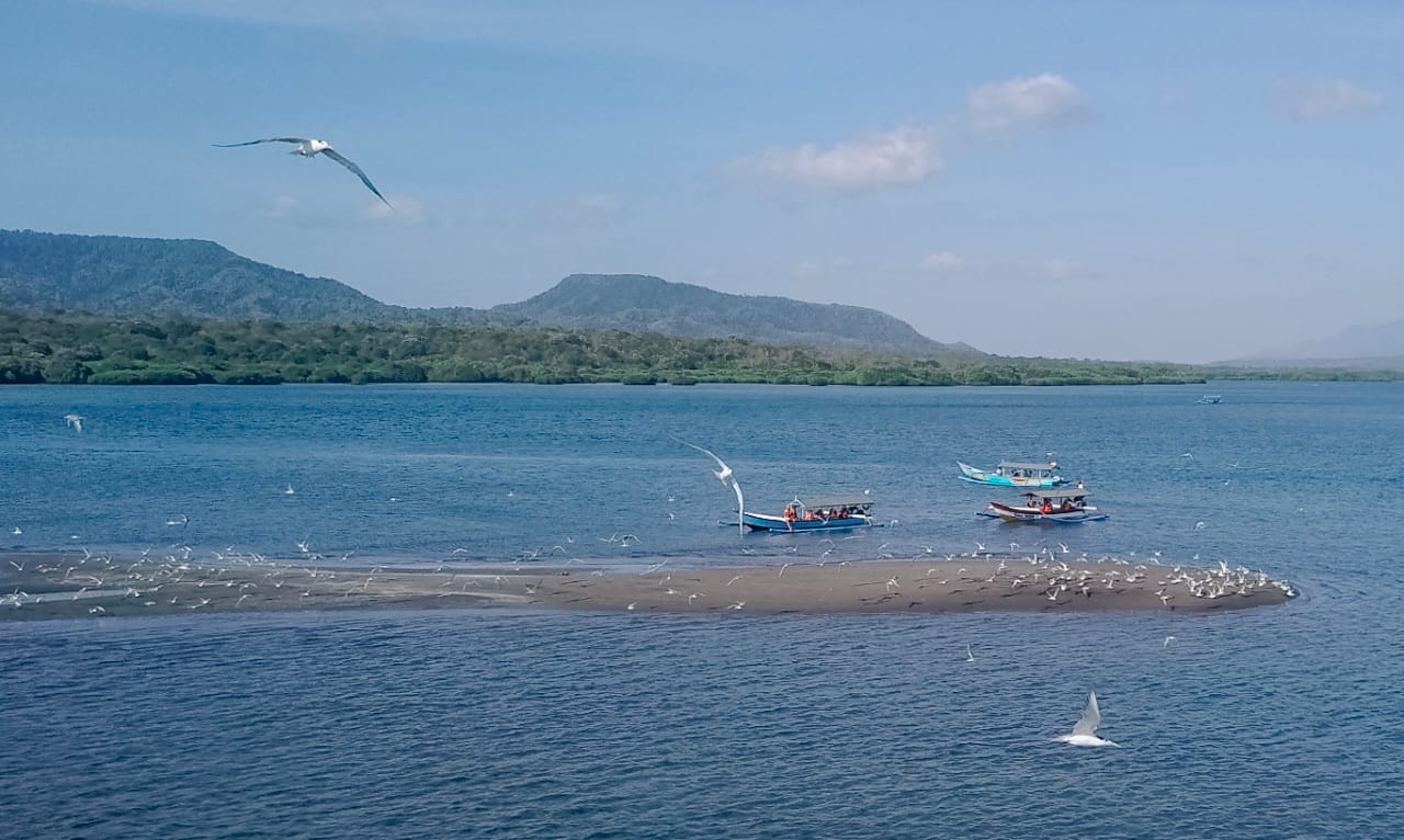 Salah satu lokasi wisata di Gilimanuk.