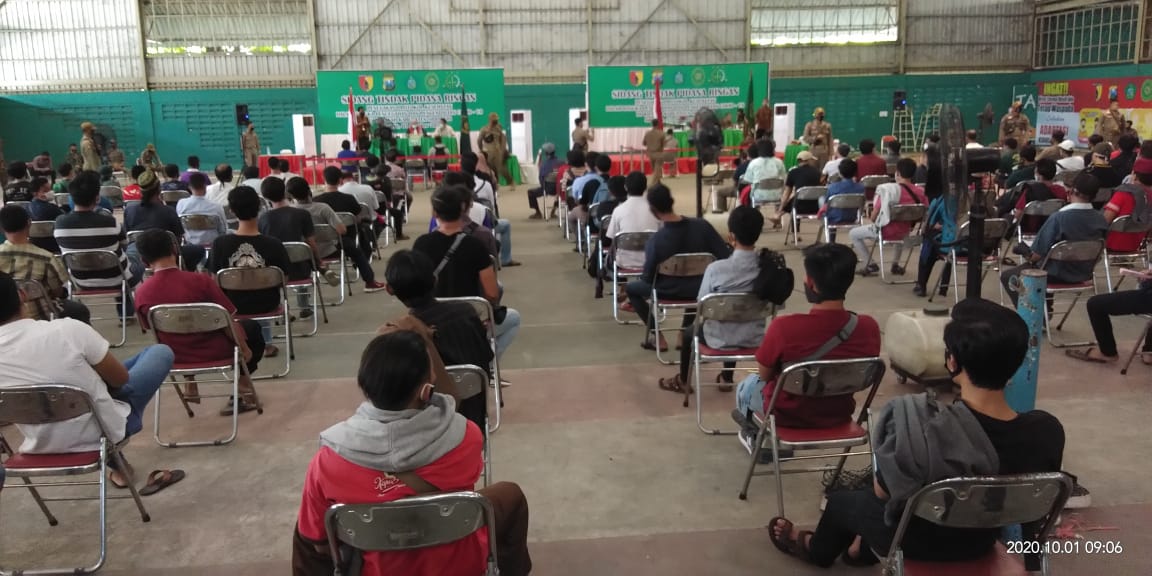 Sidang pelanggaran proses di Sidoarjo. 