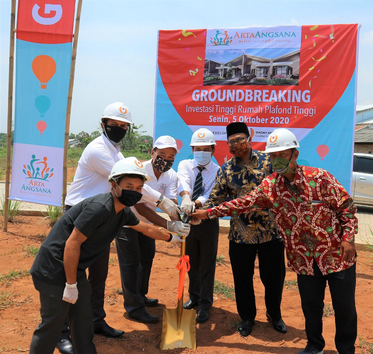 Gorundbreaking Arta Angsana