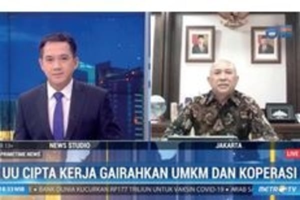 UU Cipta Kerja Gairahkan UMKM dan Koperasi 
