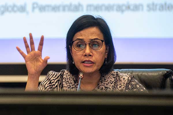 Sri Mulyani Indrawati, Menteri Keuangan.