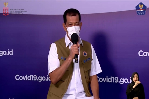 Ketua Satuan Tugas Penanganan Covid-19, Doni Monardo
