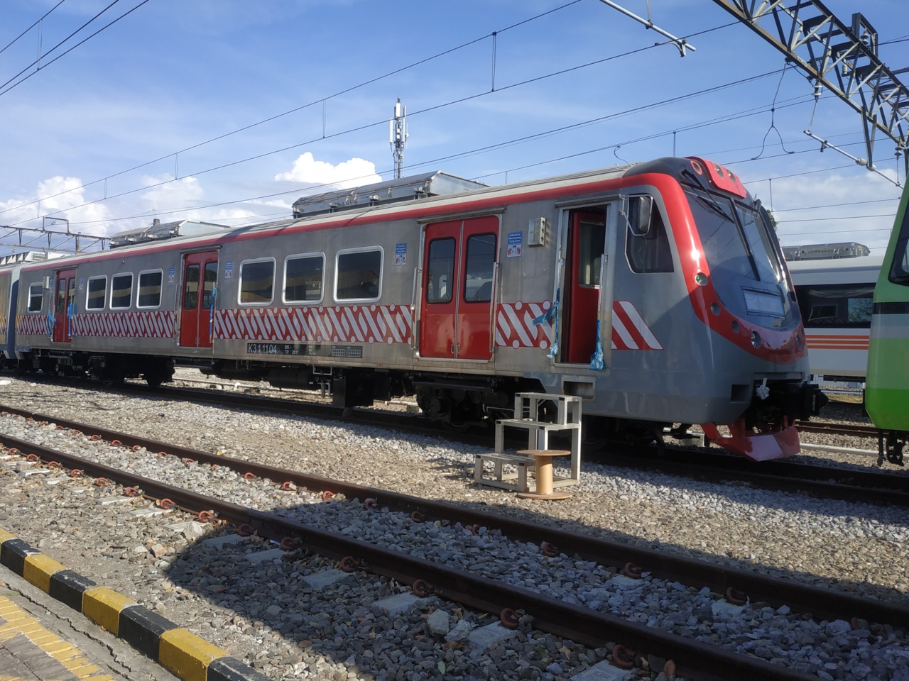 KRL yang dibuat di INKA