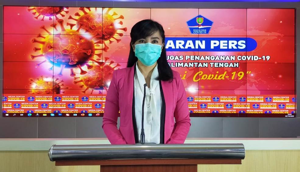 dr. Caroline Ivonne ,Tim Komunikasi dan Publikasi Satgas Percepatan Penanganan Covid-19 Provinsi Kalteng.