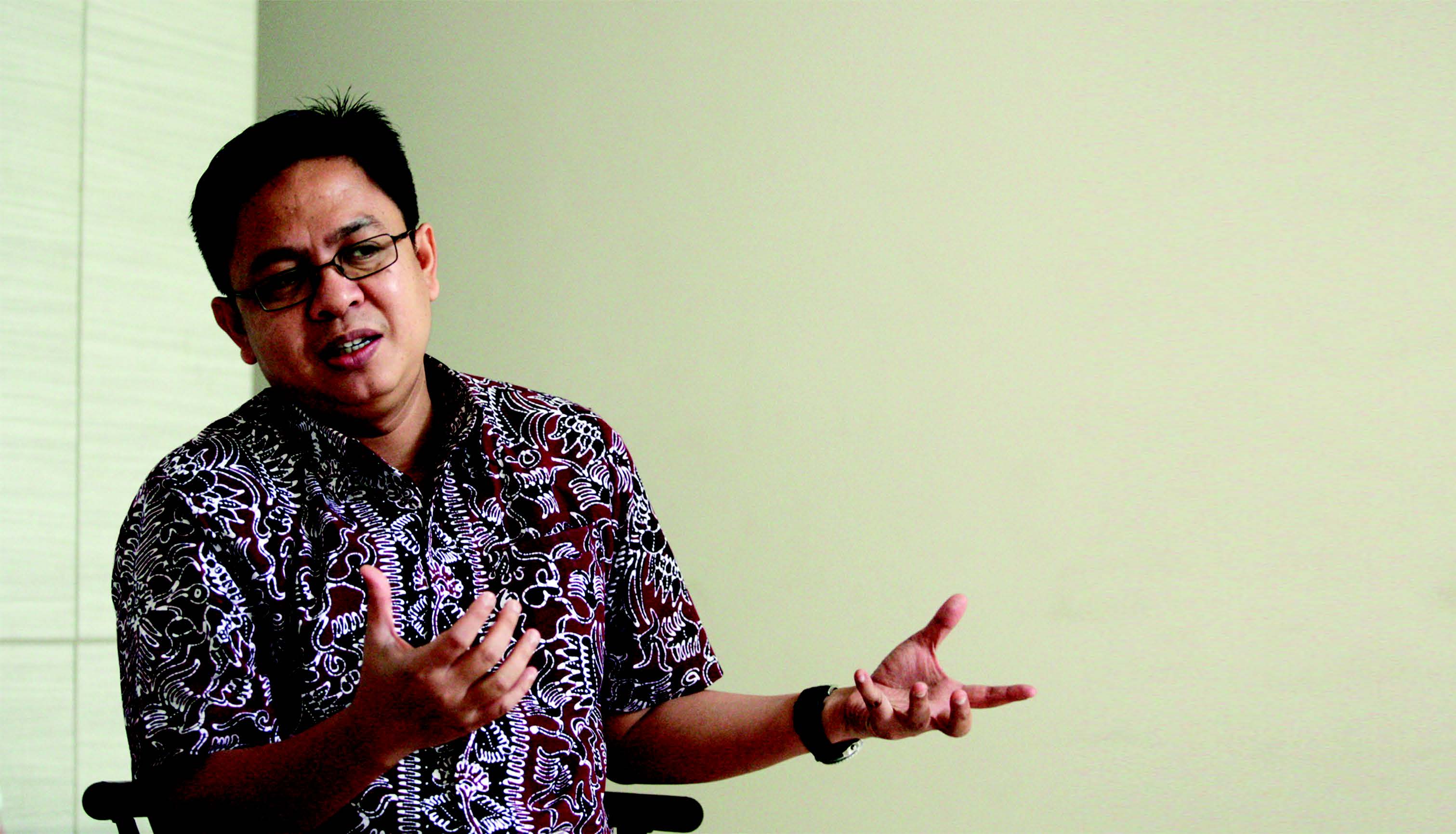 Direktur Eksekutif Indikator Politik Indonesia Burhanuddin Muhtadi