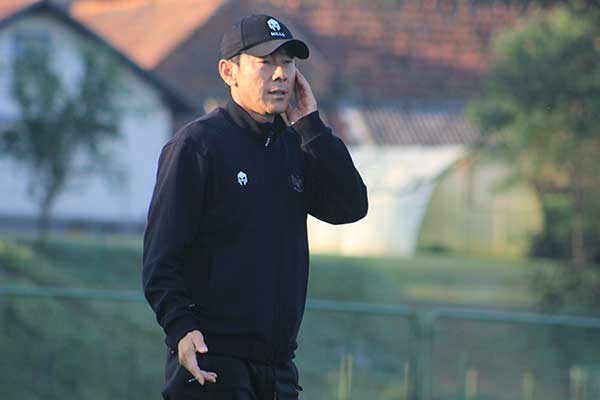 Pelatih tim nasional Indonesia U-19 Shin Taeyong