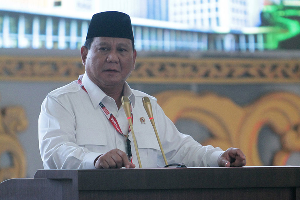 Menteri Pertahanan Prabowo Subianto.