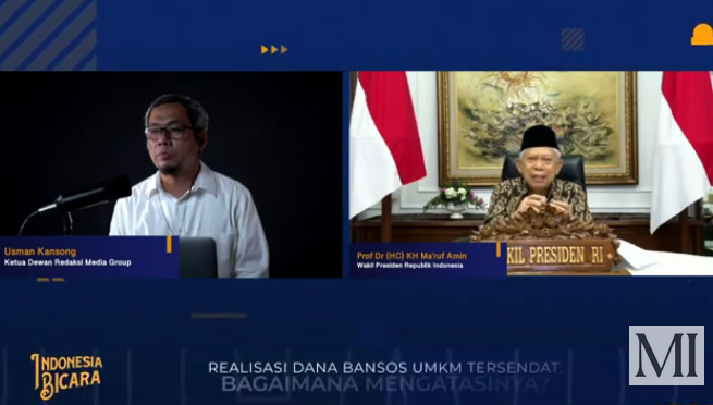 Dialog Indonesia Bicara bertajuk Realisasi Dana Bansos UMKM Tersendat: Bagaimana Mengatasinya? diadakan Media Indonesia, Rabu (7/10/2020).
