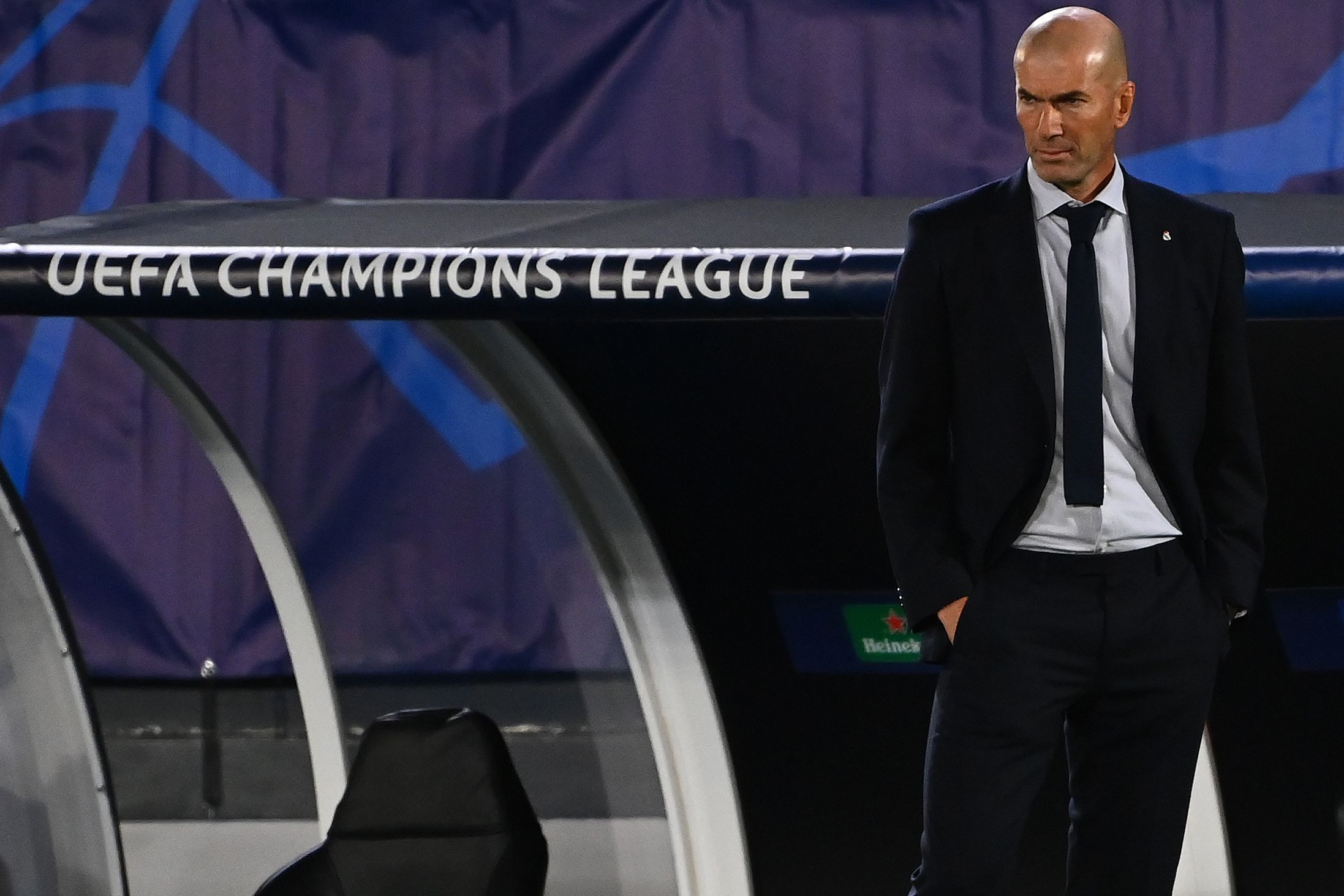 Pelatih Real Madrid Zinedine Zidane