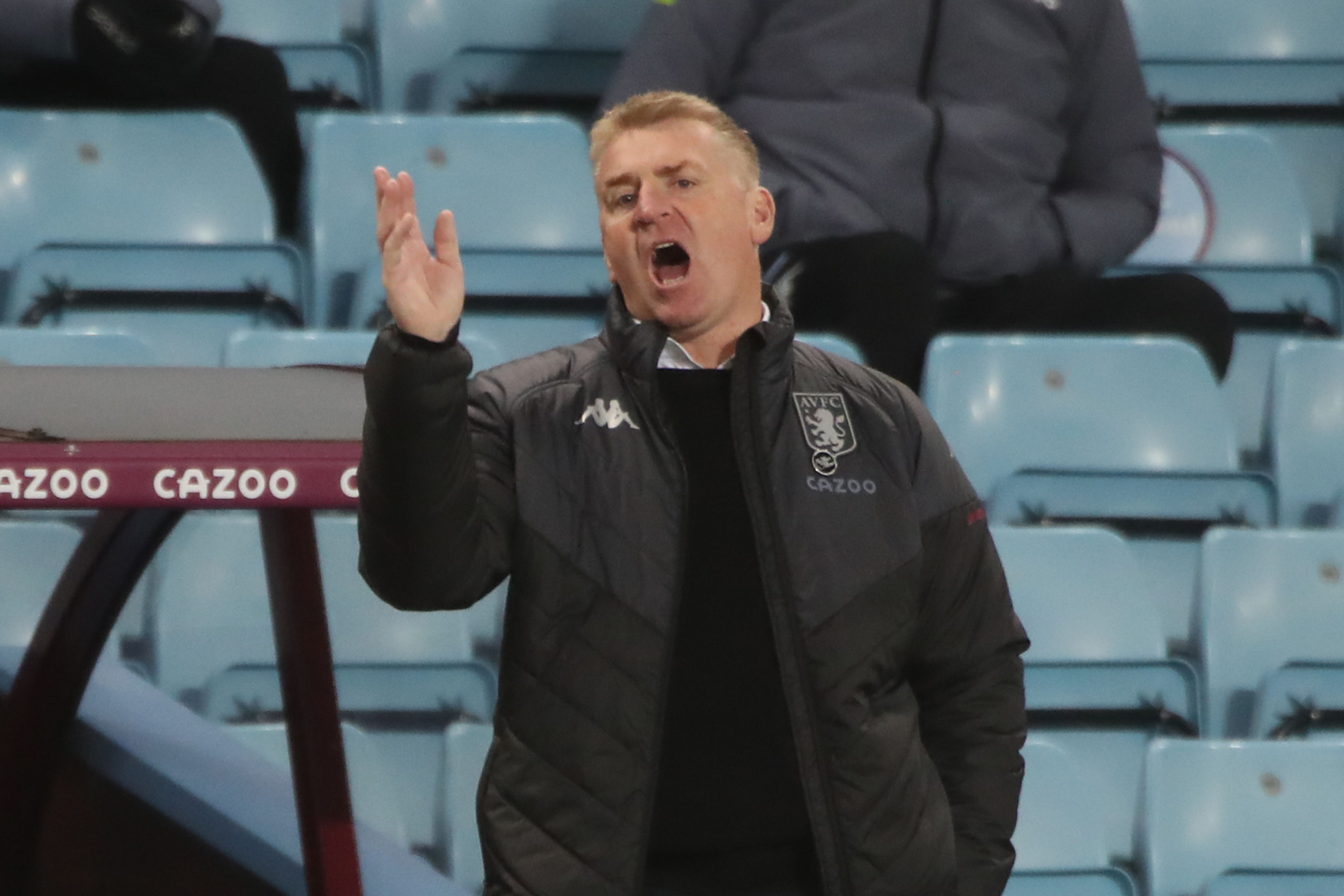 Pelatih Aston Villa Dean Smith