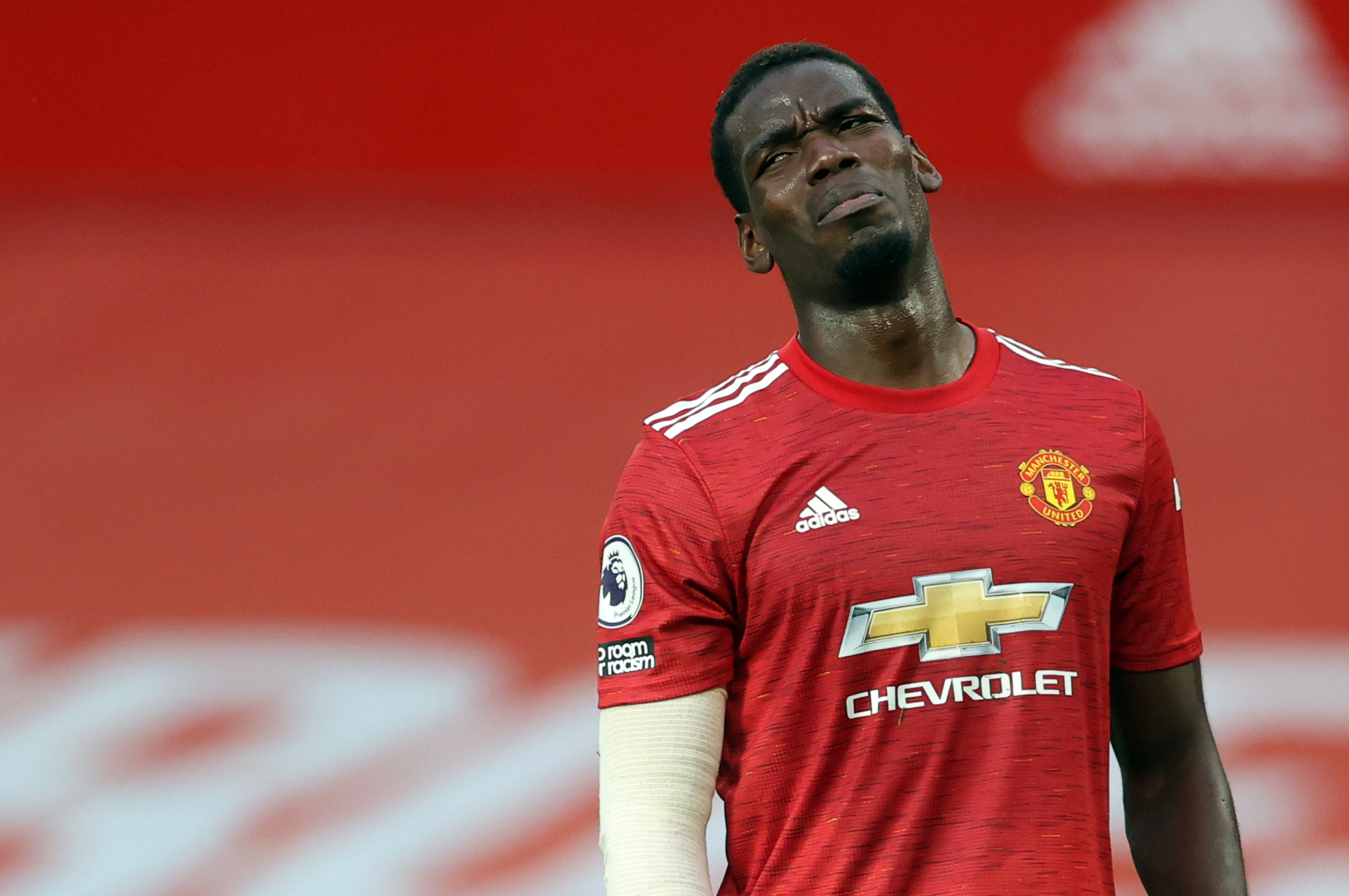 Gelandang Manchester United Paul Pogba