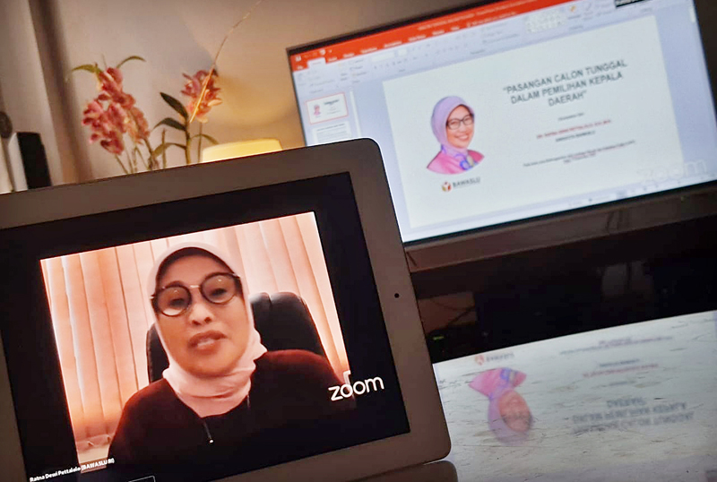  Direktur Eksekutif Yayasan Perludem Khoirunnisa Nur Agustyati