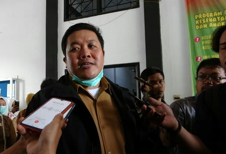 Juru Bicara Gugus Tugas Percepatan Penanganan (GTPP) Covid-19 Kabupaten Purwakarta, Deni Darmawan 