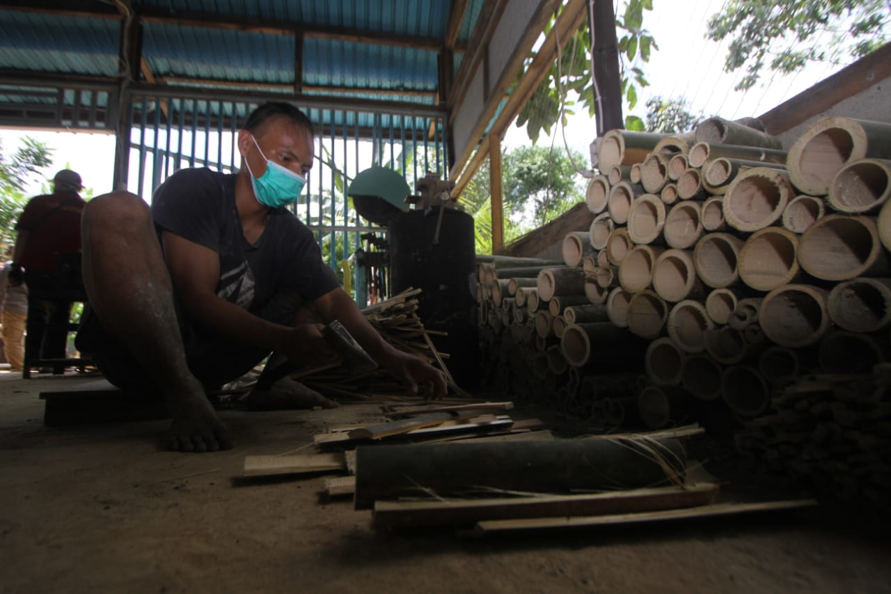 Produksi bambu hasil pengembangan program hasil hutan bukan kayu di Kalimantan Selatan