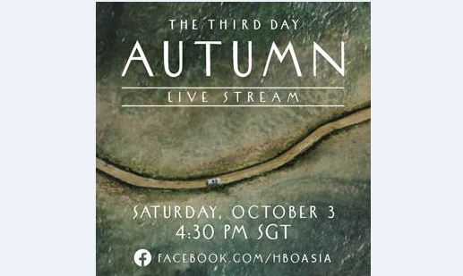 Live theatrical Autumn yang dihadirkan serial The Third Day di laman Facebook HBO Asia.