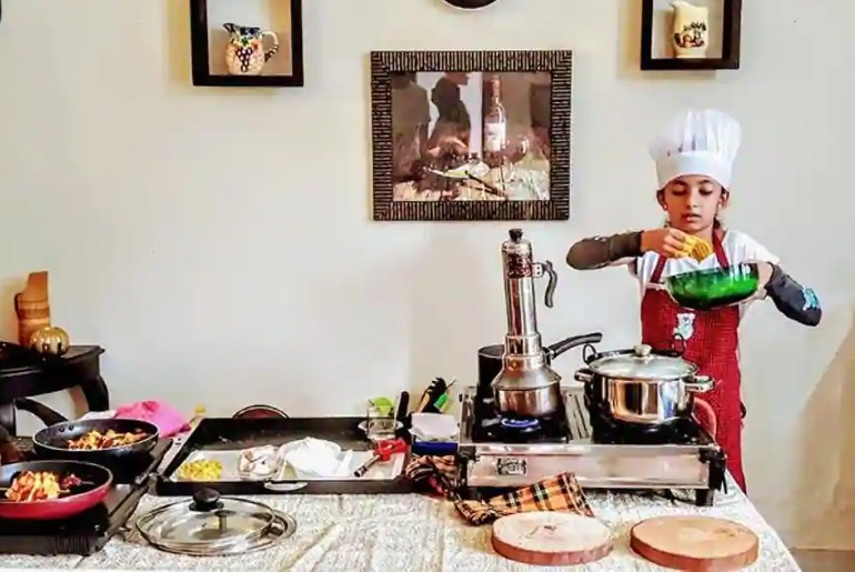 Koki Cilik Saanvi M Prajit