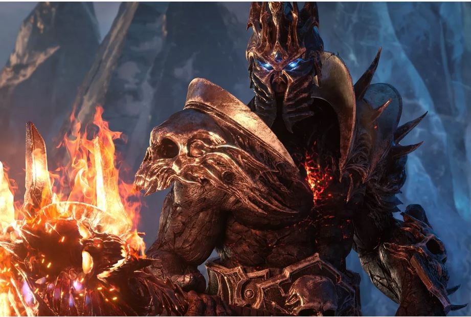 Cuplikan dari gim World of Warcraft: Shadowlands