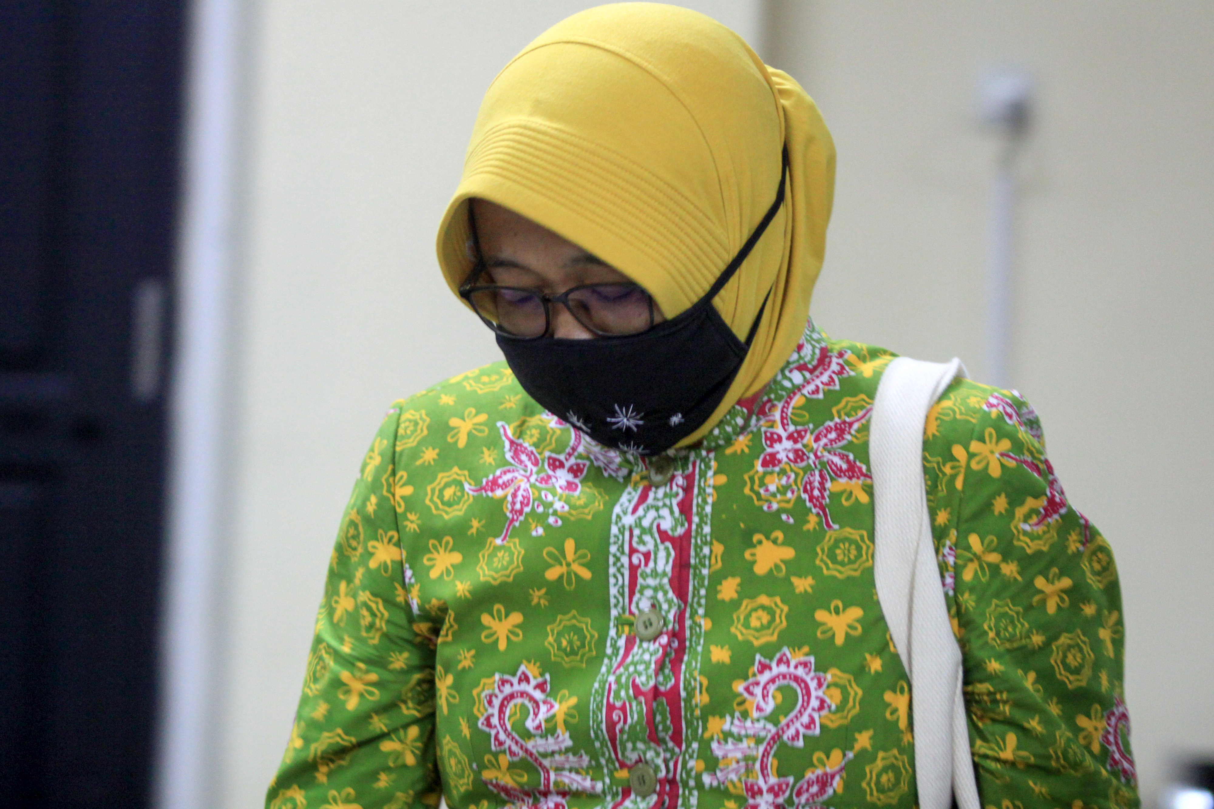 mantan Kepala Dinas Pekerjaan Umum Bina Marga dan Sumber Daya Air (DPUBMSDA) Sidoarjo Sunarti Setyaningsih.