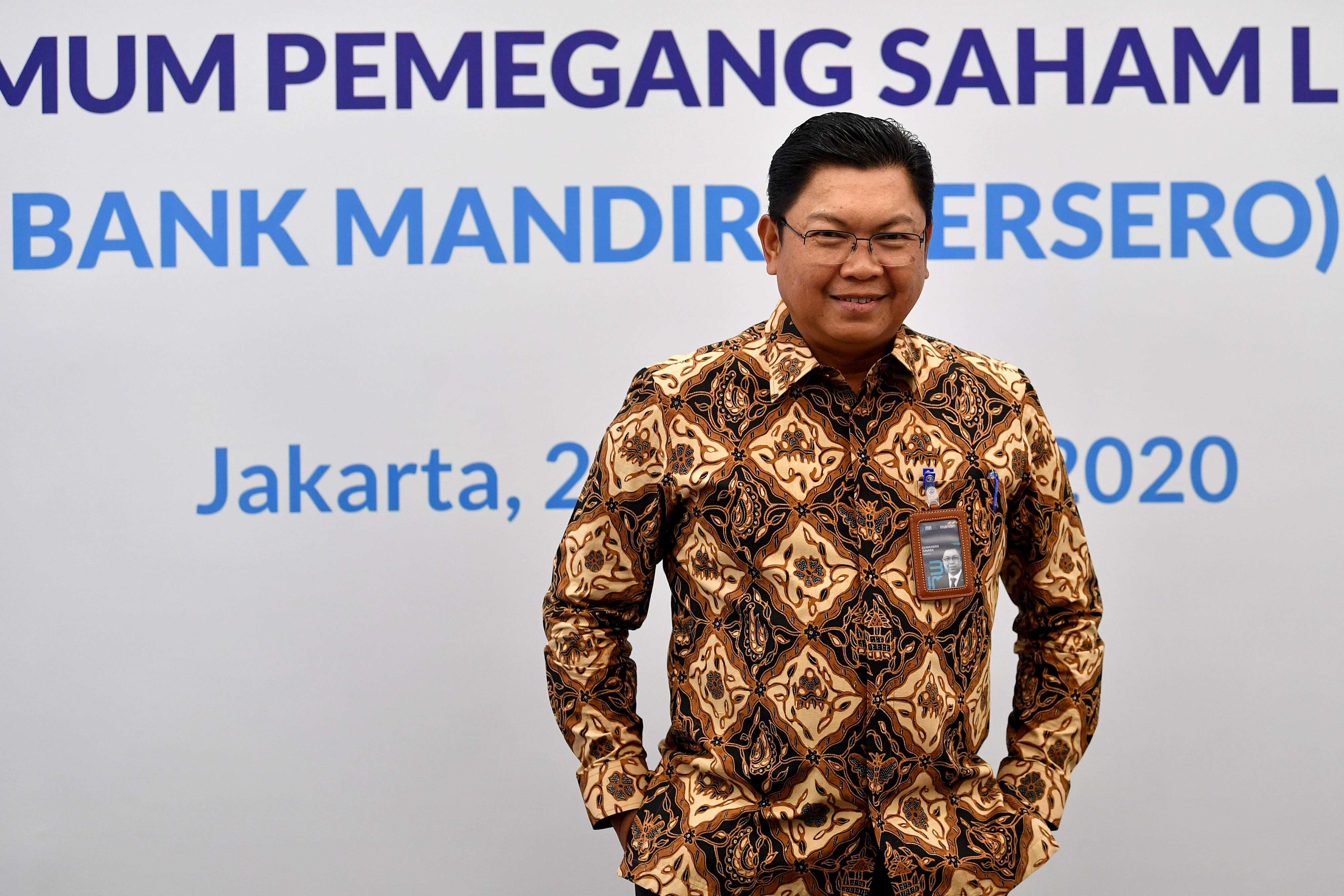 Direktur Utama Bank Mandiri yang baru Darmawan Junaidi