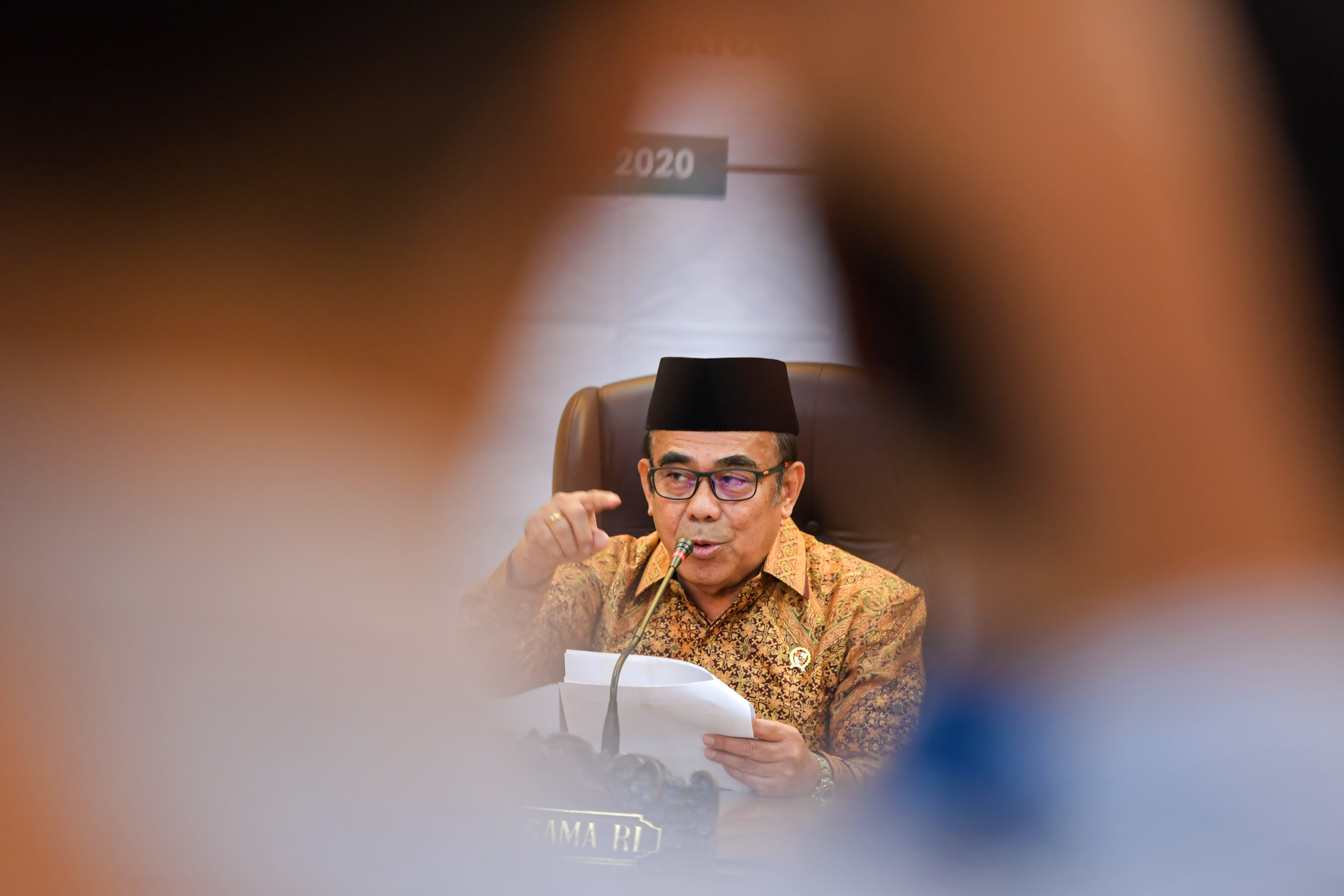 Menteri Agama Fachrul Razi  