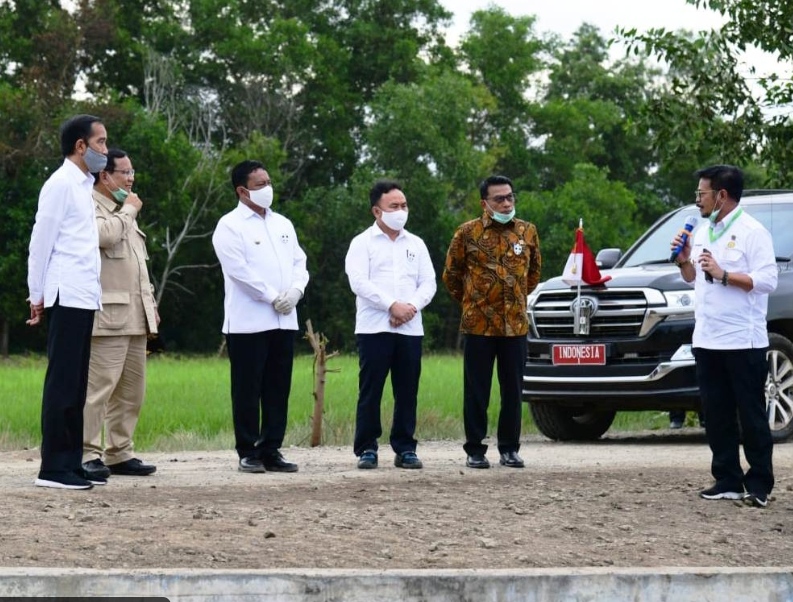Menteri Pertanian Syahrul Yasin Limpo mengatakan, food estate adalah program yang dilakukan lintas kementerian dan lembaga. 