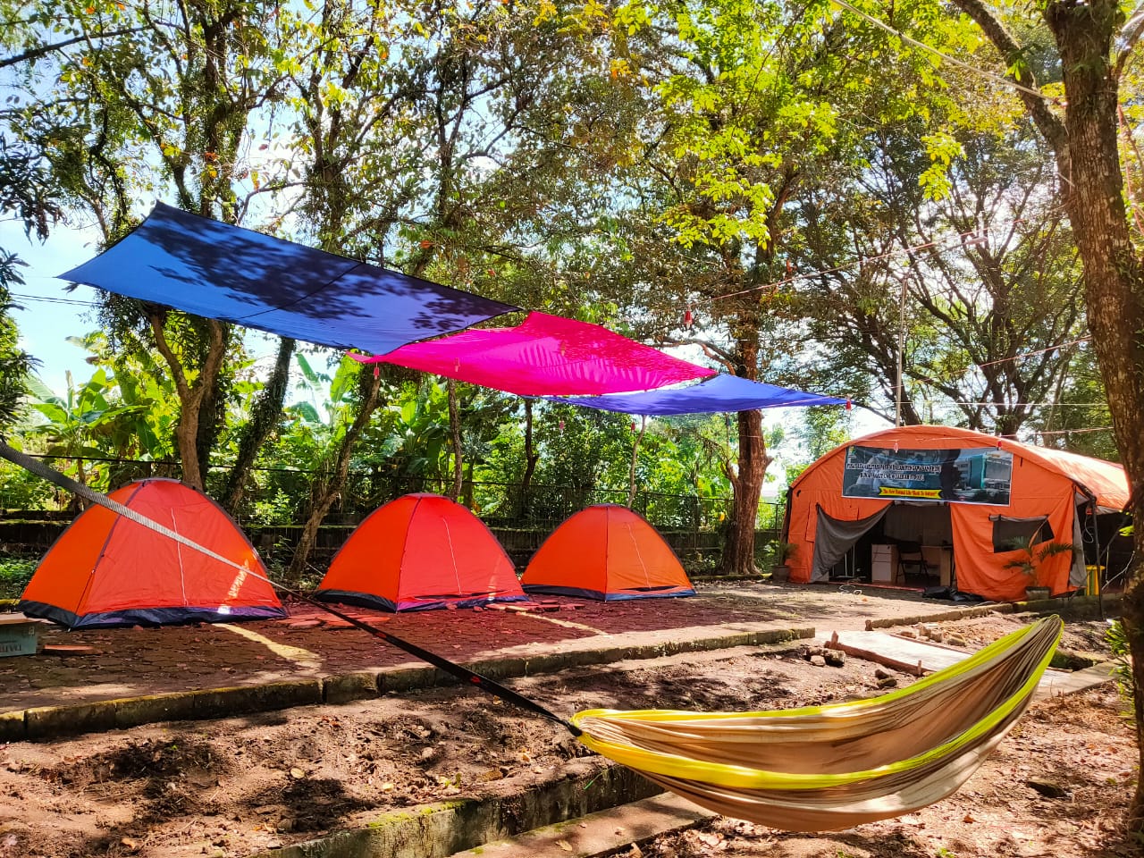 SENSASI: RSUD Sekayu Sediakan Perawatan Isolasi Covid-19 dengan Sensasi Camping