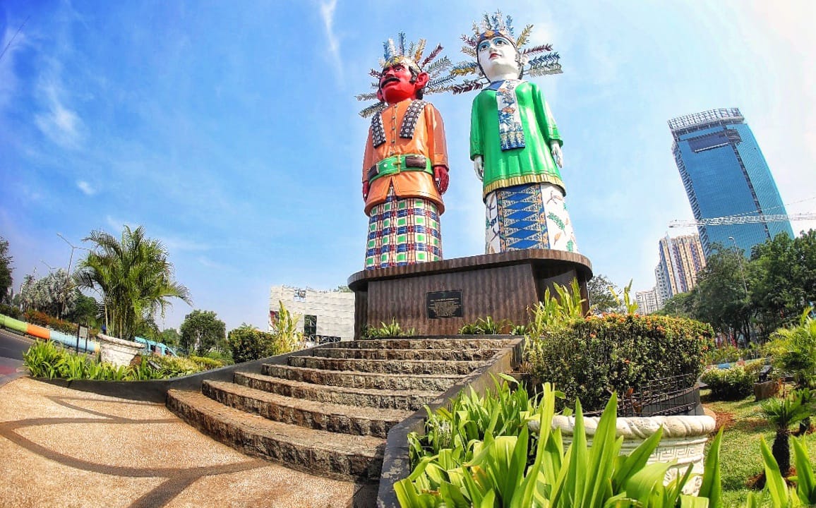 Kemegahan Monumen Ondel-Ondel sebagai Ikon Kemayoran