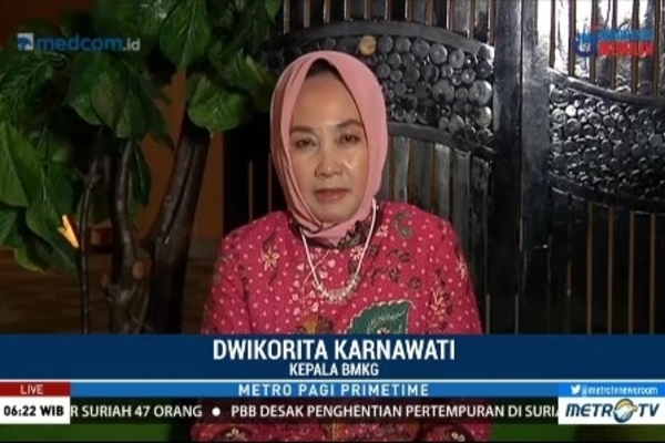 Kepala BMKG Dwikorita Karnawati