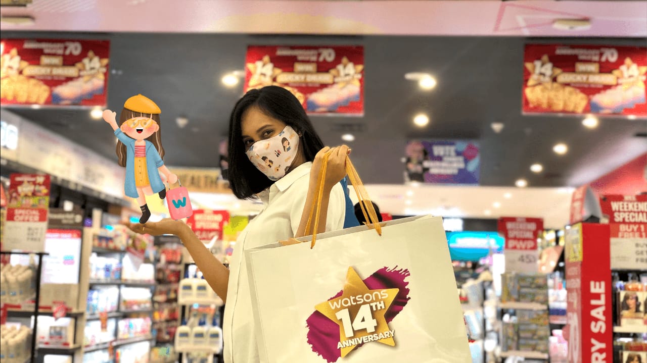Ilustrasi gerai Watsons Indonesia