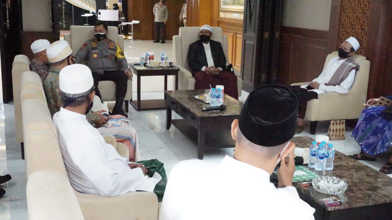 Ulama Pamekasan bertemu Kapolda Jatim Irjen M Fadil Imran.
