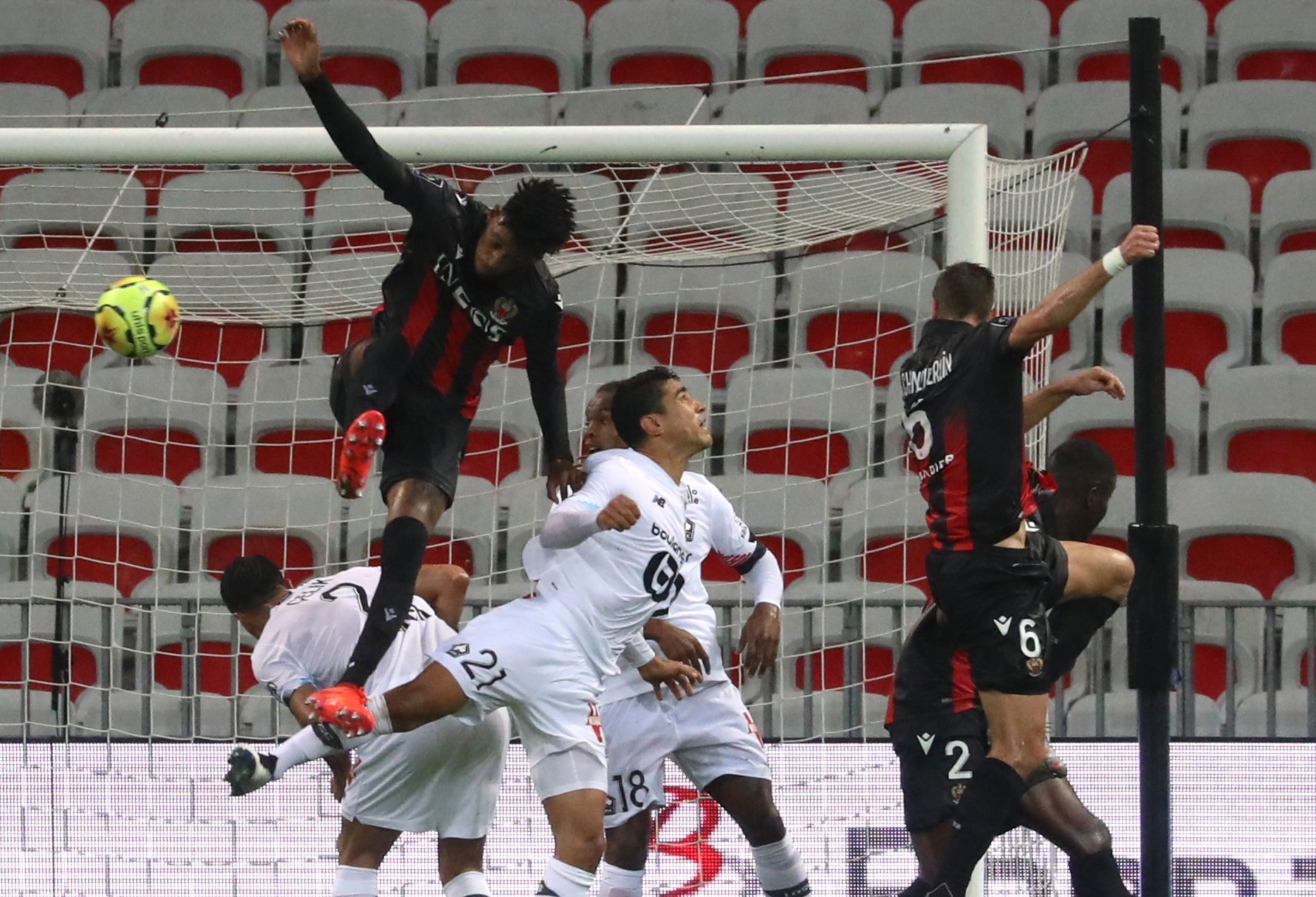 Laga Ligue 1 antara Nice dan Lille