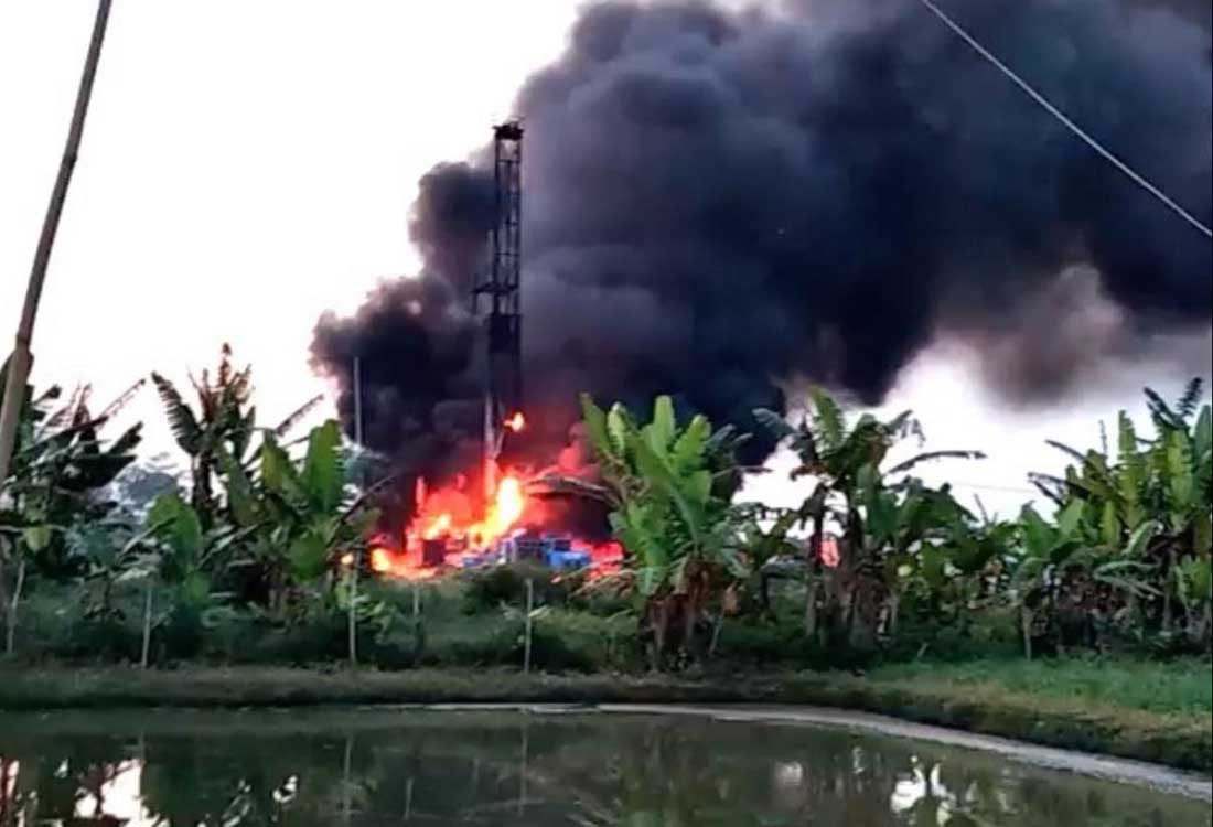 Kebakaran terjadi di sumur produksi Pertamina EP di Jambi