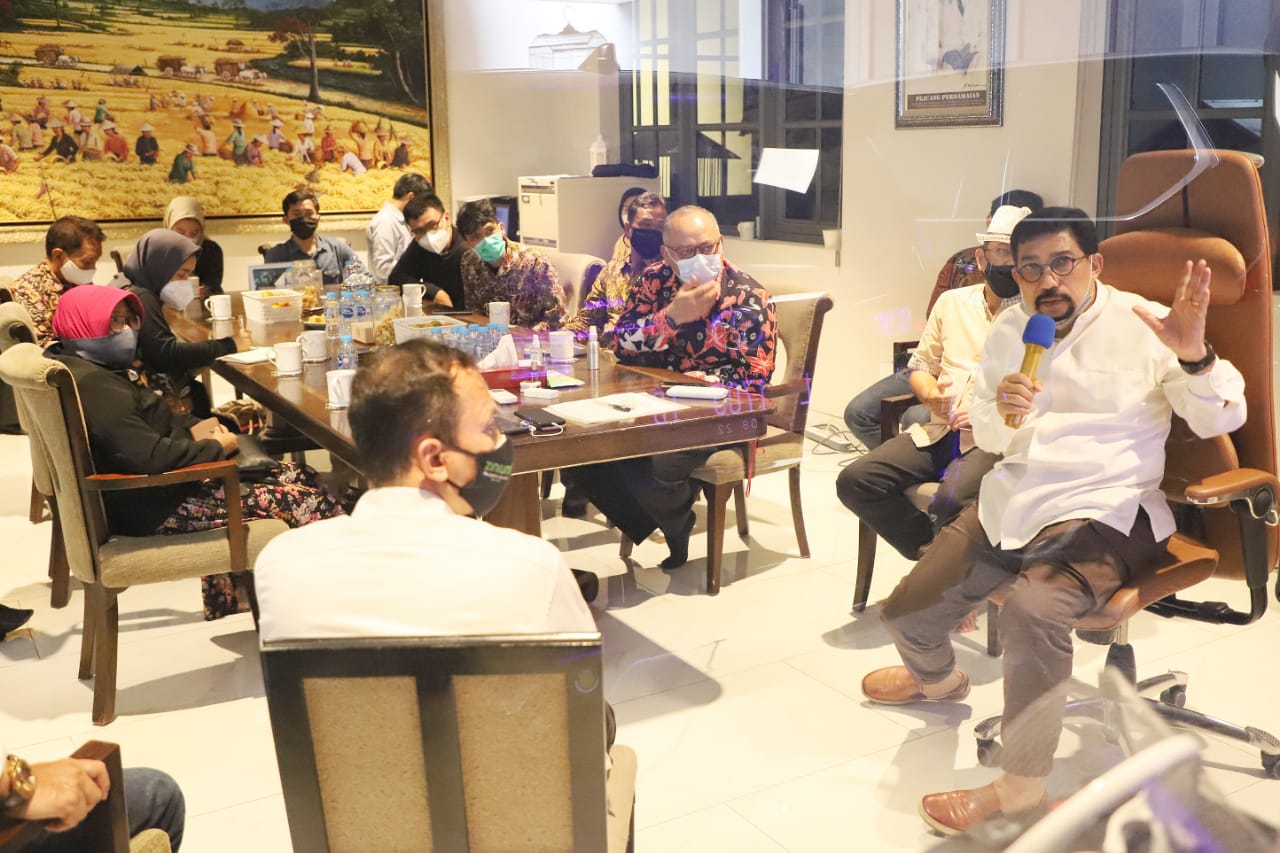 Cawalkot Surabaya Machfud Arifin berkomitmen menghidupkan kembali Taman Hiburan Rakyat dan membuat kawasan marina.