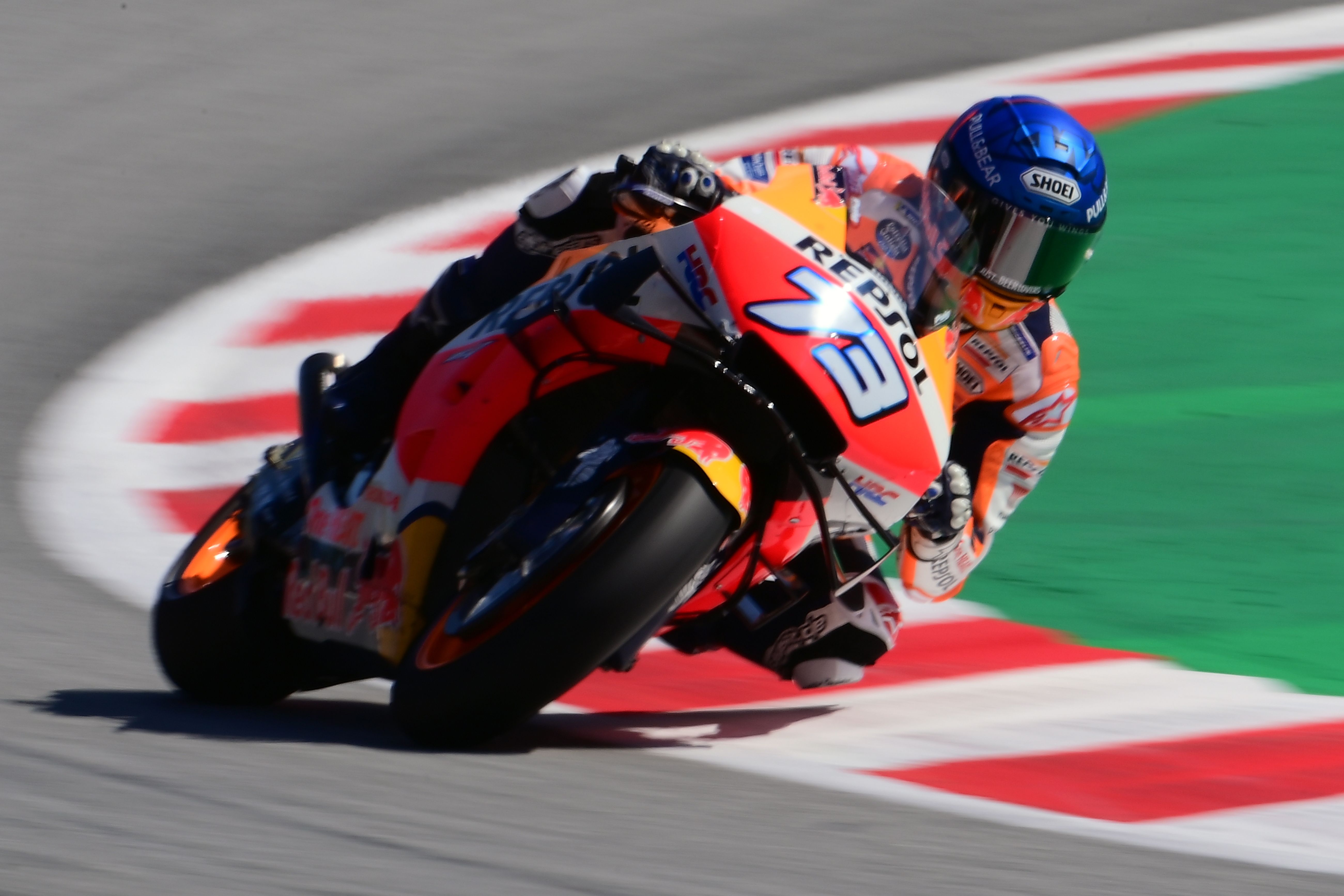 Pembalap rookie Repsol Honda Alex Marquez 