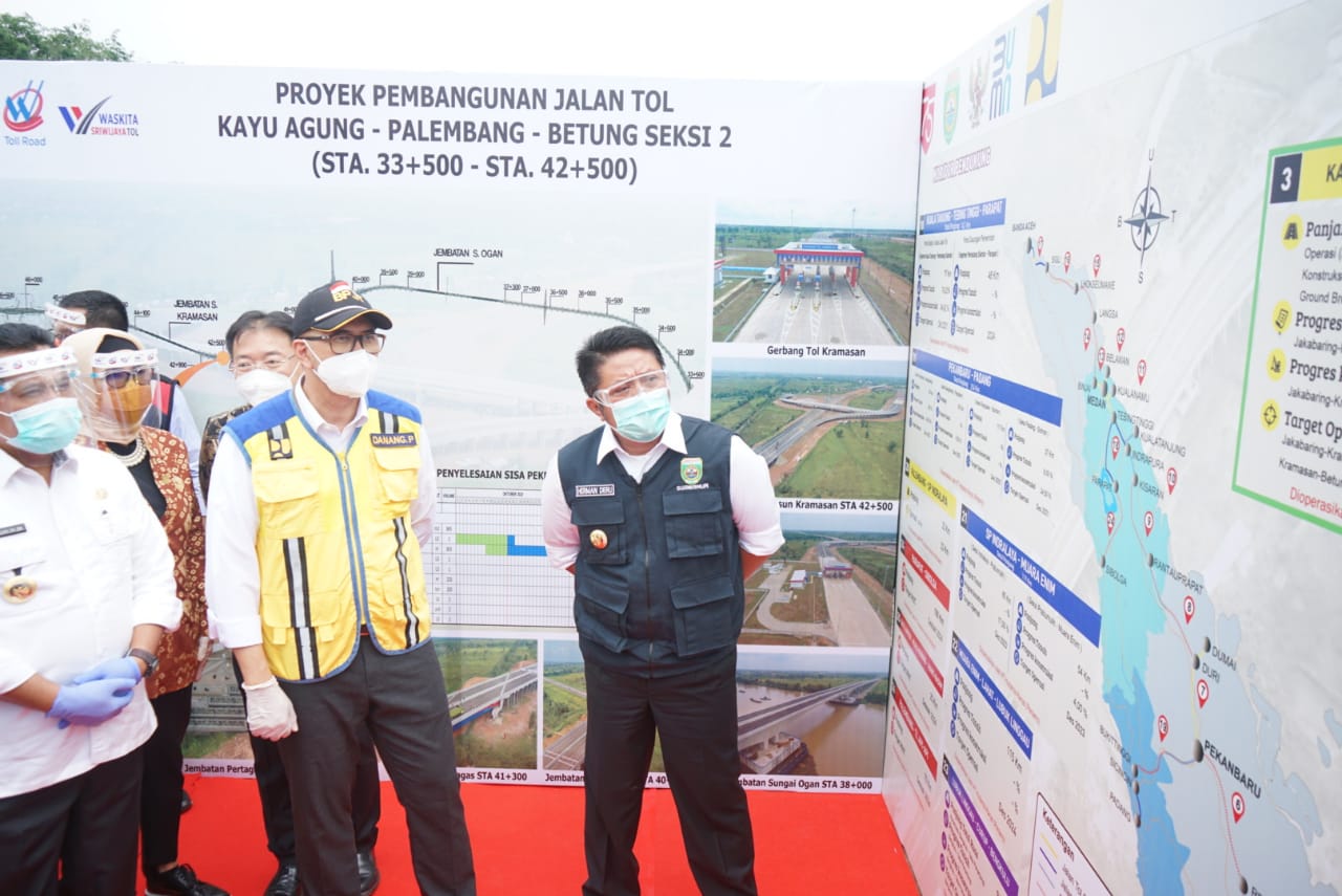 Target Selesai Desember 2021, Tol Palembang-Betung Dimulai: 