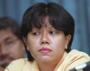 Staf khusus Kementerian Ketenagakerjaan Dita Indah Sari. 