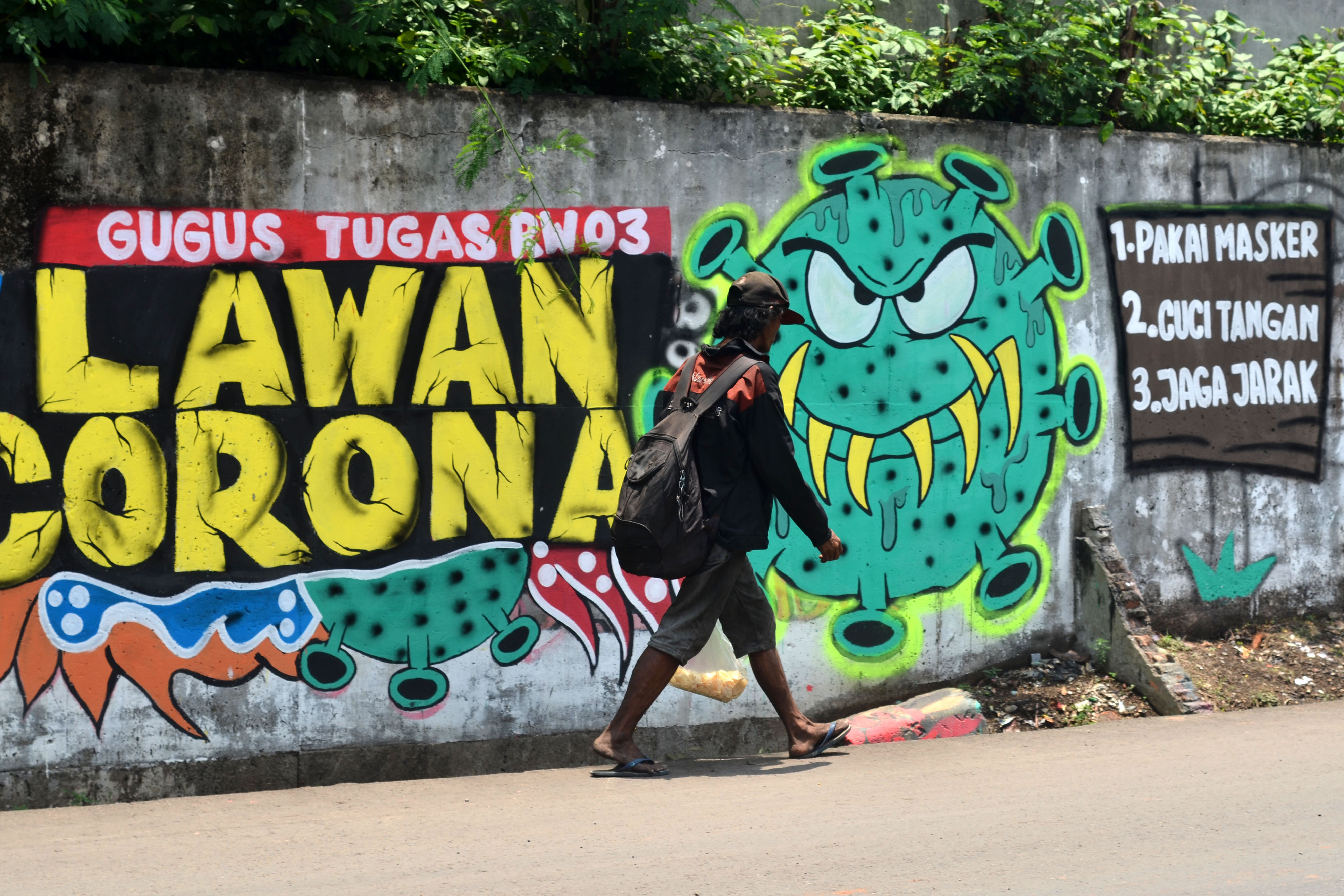 MURAL IMBAUAN PROTOKOL KESEHATAN 3M: