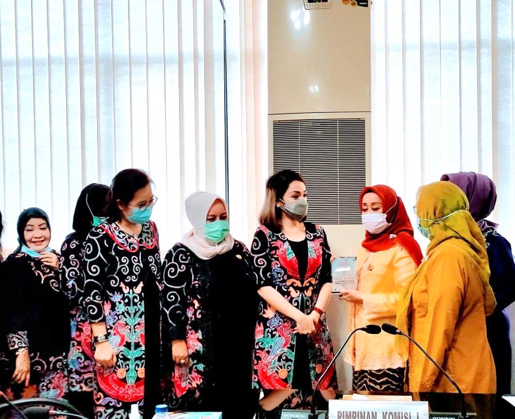 Kaukus Perempuan Parlemen DPRD Kalteng studi banding ke kaukus perempuan politik DPRD Kalsel