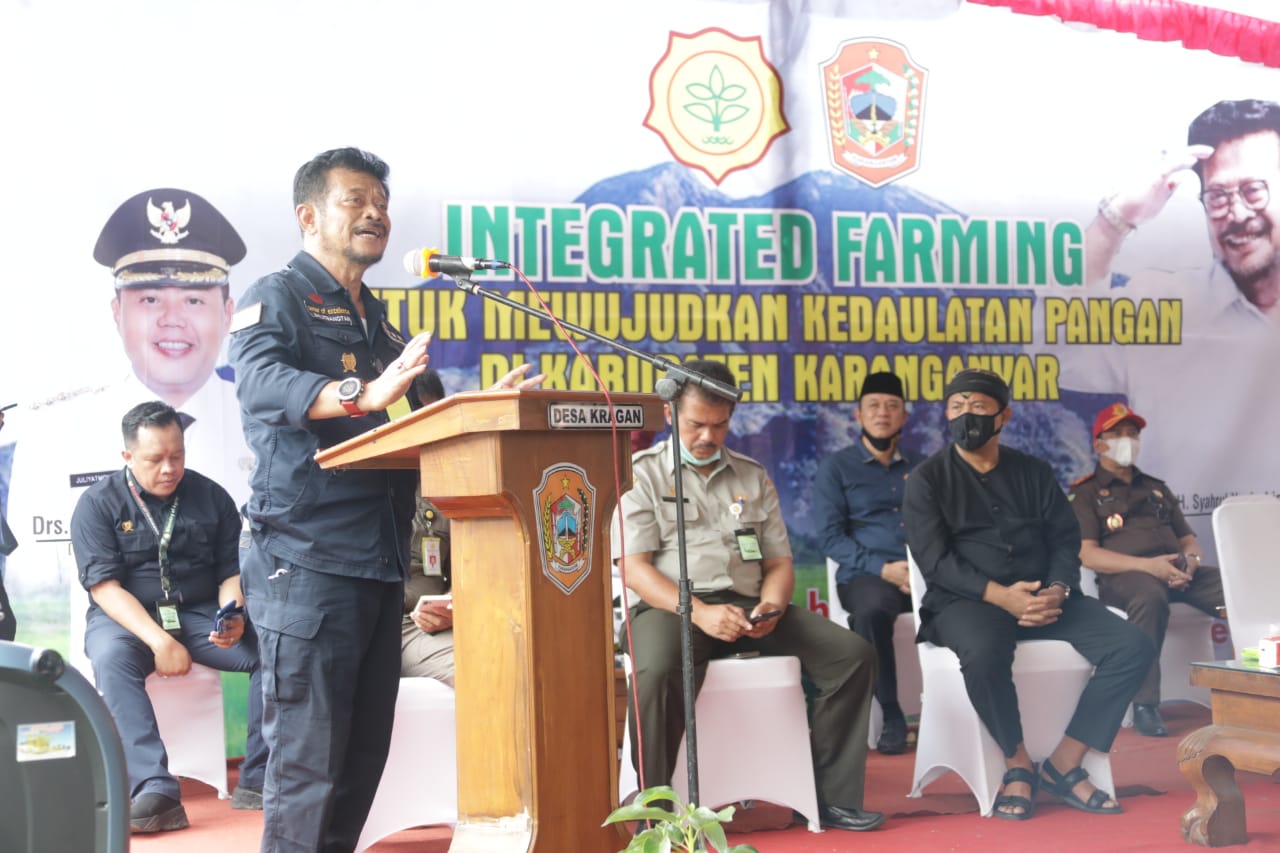 Mentan Syahrul Yasin Limpo.