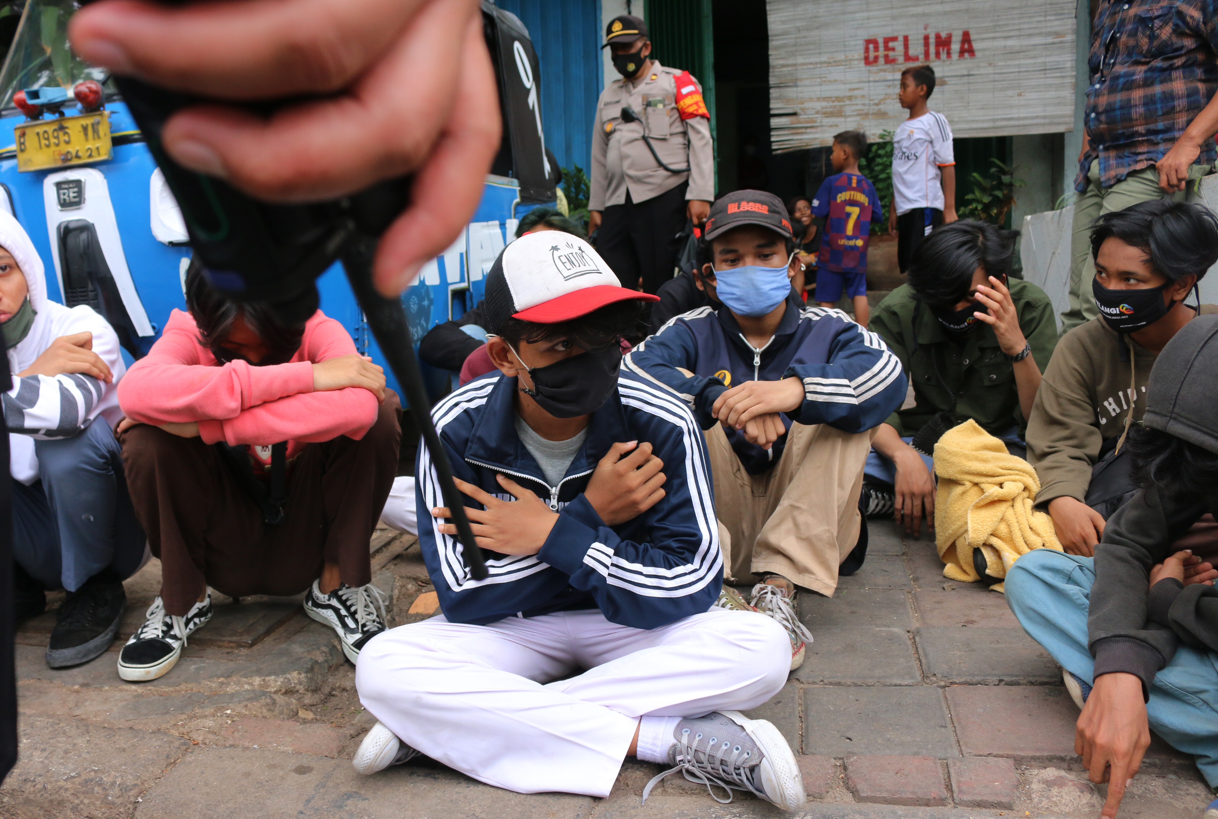 Pelajar ikut demo UU Ciptaker