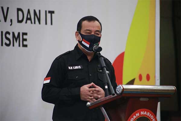 Deputi I Bidang Pencegahan, Perlindungan, dan Deradikalisasi BNPT Mayjen TNI Hendri Paruhuman Lubis 