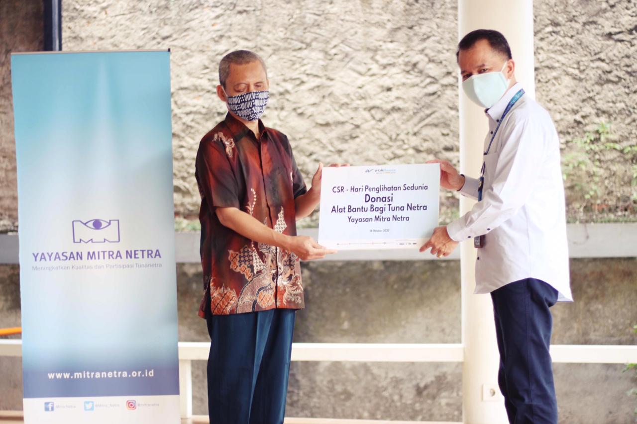 Bantuan WOM Finance ke Penyandang Disabilitas