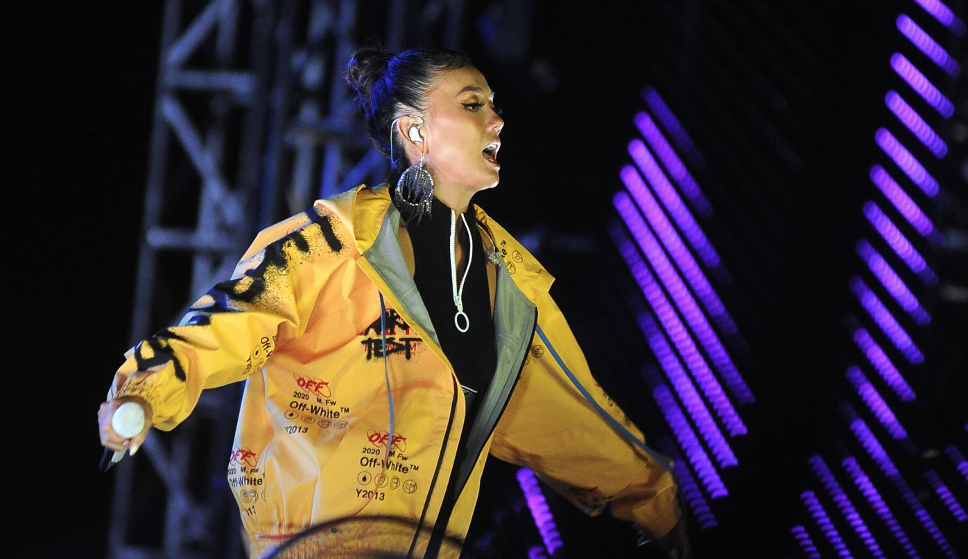 Penampilan Agnez Mo di Bali Tahun Lalu