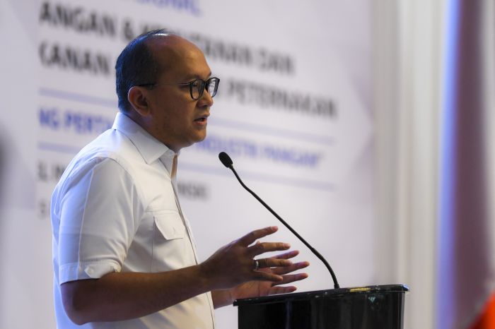 Ketua Umum  Kamar Dagang dan Industri (Kadin) Rosan Perkasa Roeslani. 