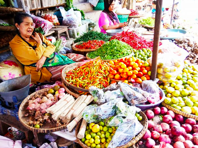 Harga Bahan Pangan di Klaten Fluktuatif