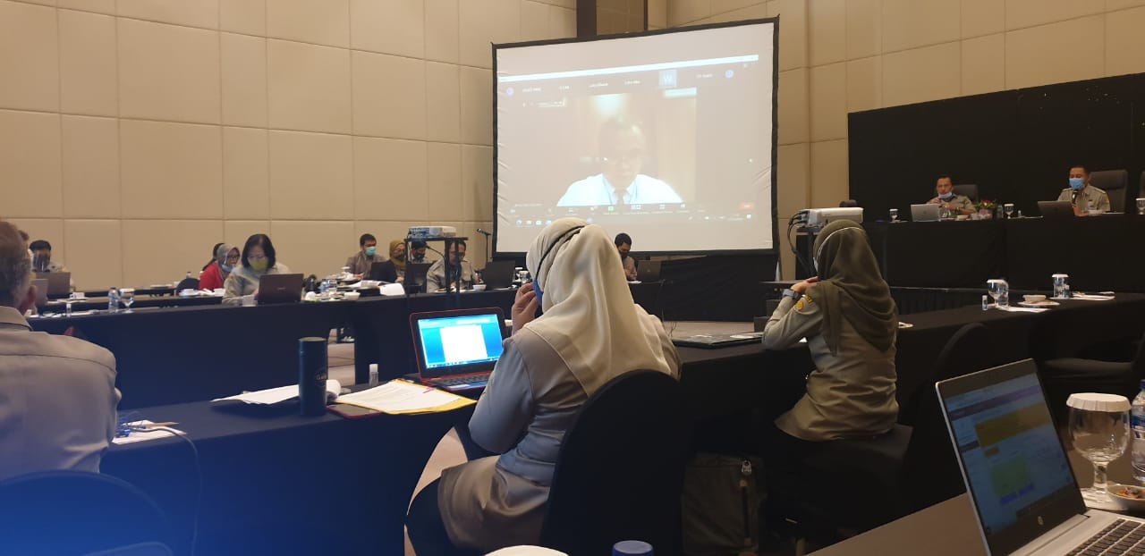 Entry Meeting Evaluasi Implementasi Sistem Pengendalian Intern Pemerintah Kegiatan Strategis Satker Lingkup Ditjen PKH Semester I Tahun 2020