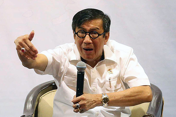 Menteri Hukum dan HAM Yasonna Laoly