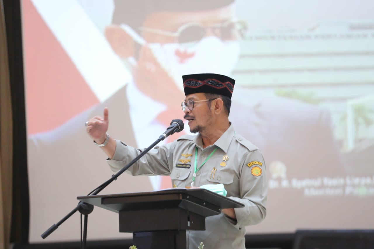 Mentan SYL mengapresiasi seluruh perangkat fungsional Kementan dan kebijakan negara dalam melaksanakan tugasnya selama satu tahun.