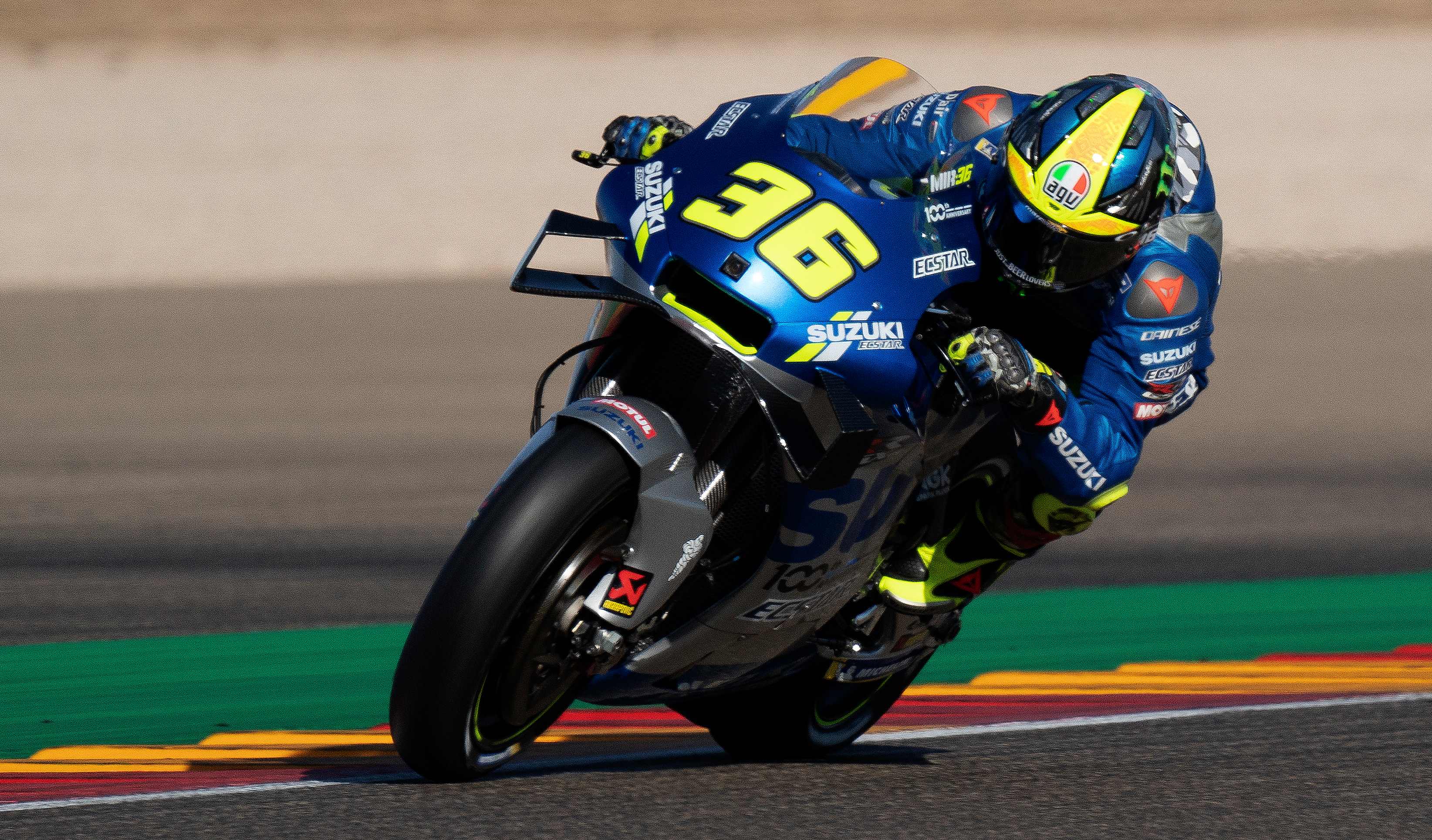 Pembalap Suzuki Ecstar Joan Mir
