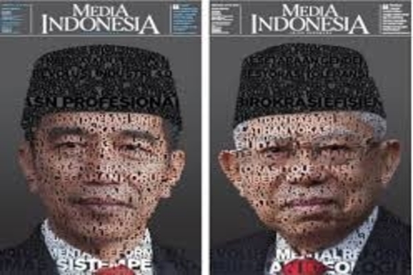  Cover depan salah satu edisi koran Media Indonesia  